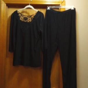 Anthony Designs - 2 piece pant set BlackNew Condition